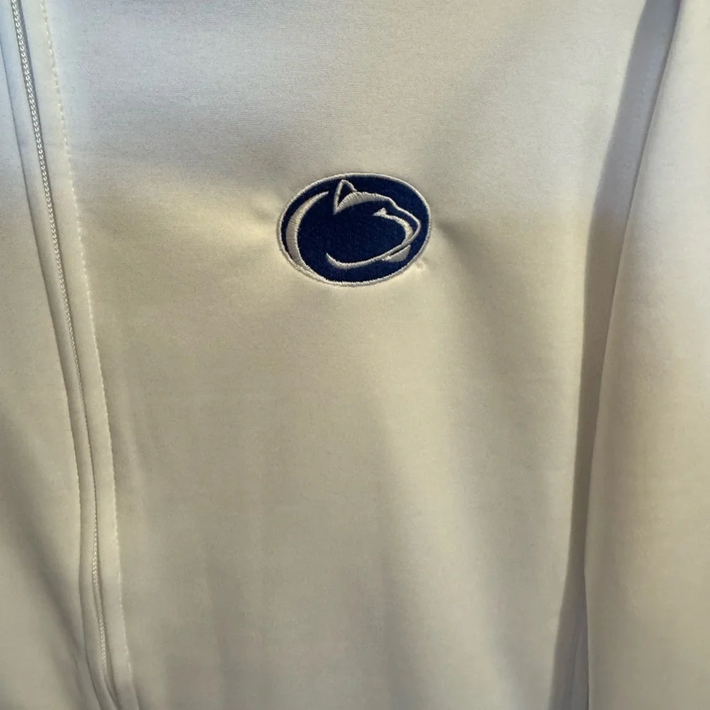 Penn State Alumni Association PSU Chick-Fil-A Peach Bowl White Full‎ Zip Jacket